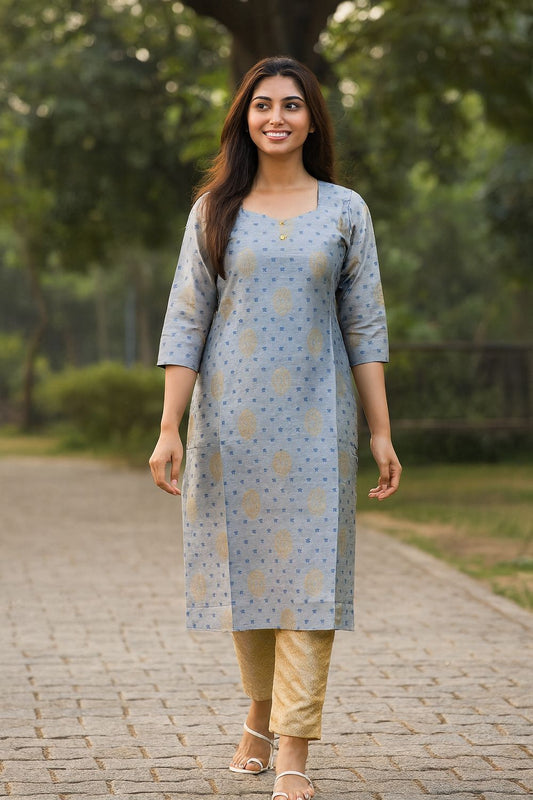 Printed Kurta Top