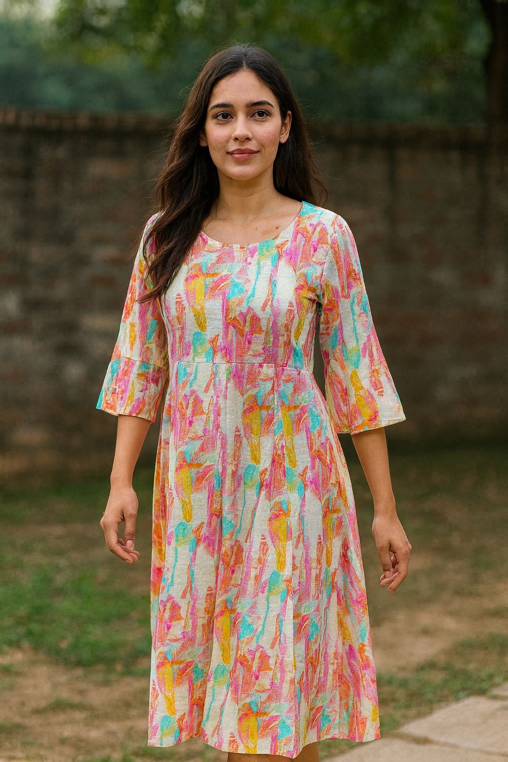 Multicolor Kurta Top