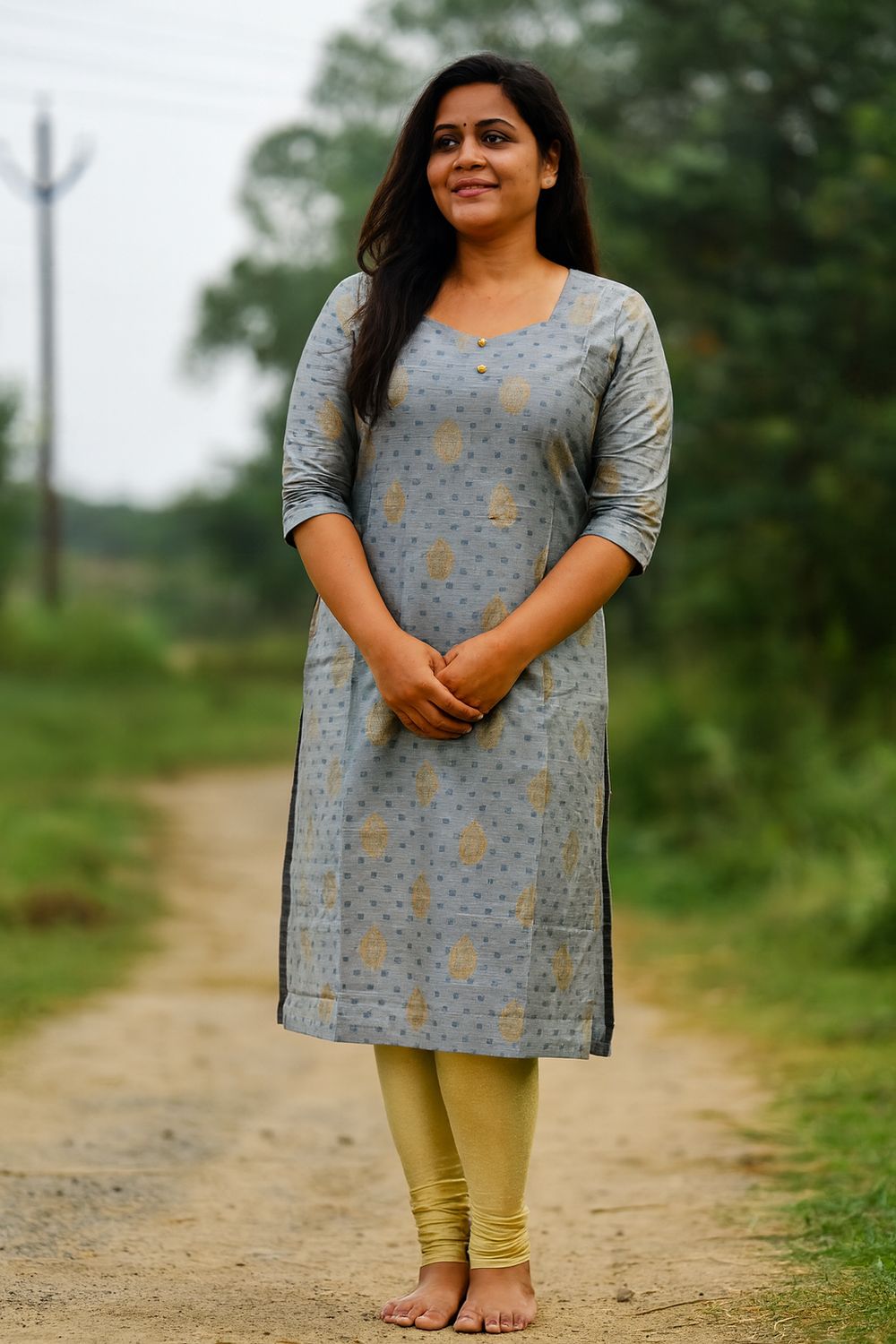 Printed Kurta Top