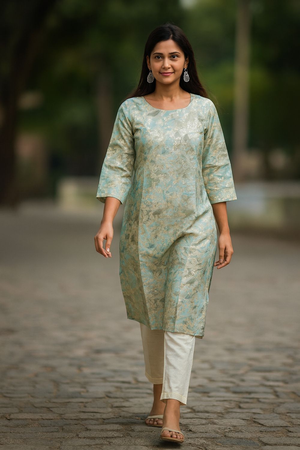 Light Green Kurta Top