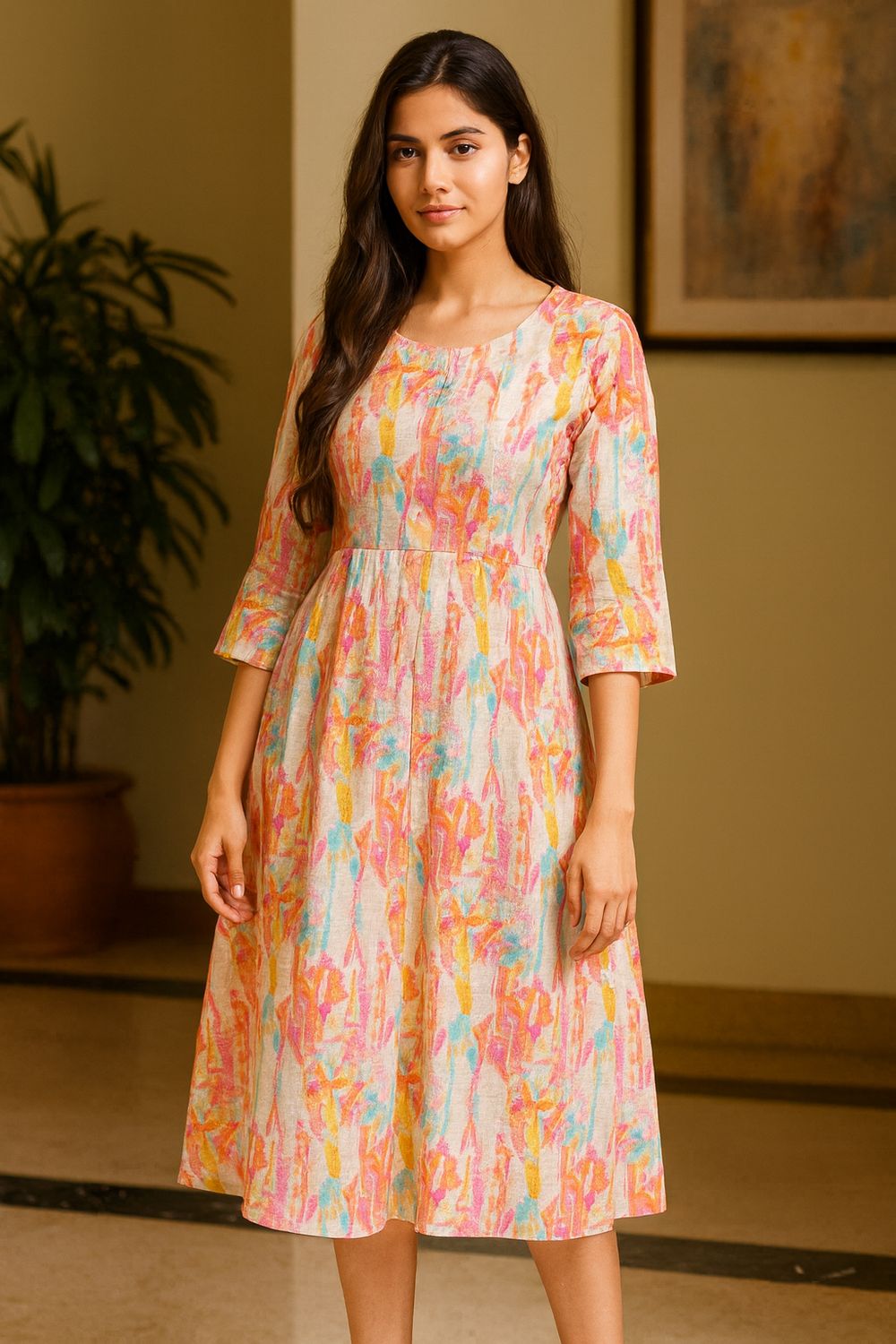 Multicolor Kurta Top